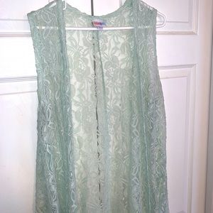 Lace vest